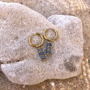 Boucles Sodalite - connexion intérieure